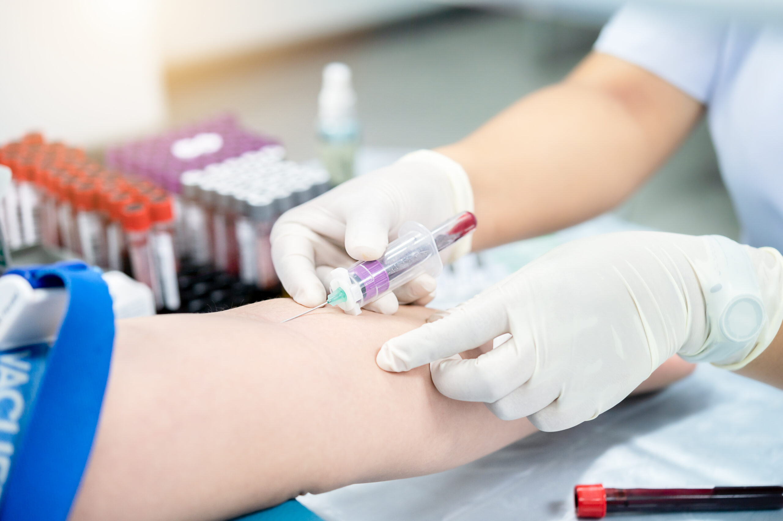 Blutentnahme im Multimedicum Meinerzhagen